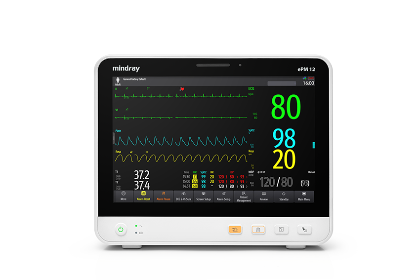 Monitor multiparamétrico Mindray ePM 12